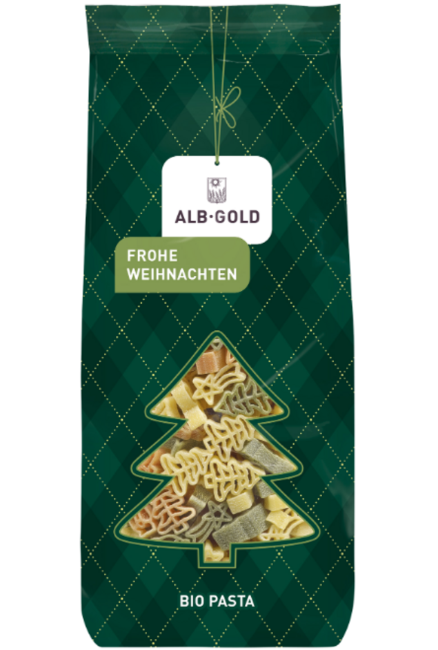 Bio Weihnachtsnudeln