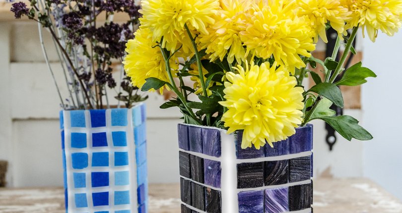 Workshop Mosaikvase