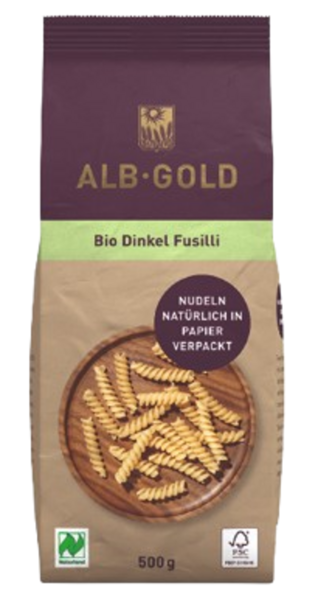 ALB-GOLD Bio Dinkel Fusilli